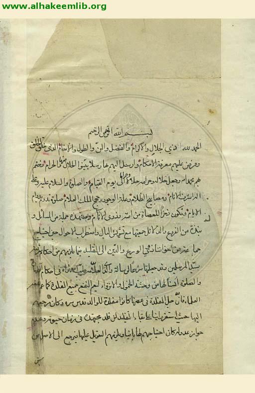 منية الراغب في شرح بغية الطالب