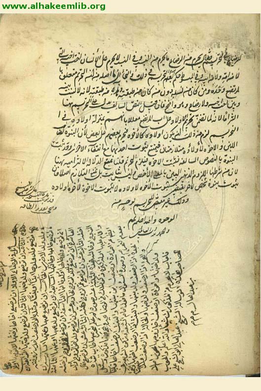 الرسالة الرضاعية