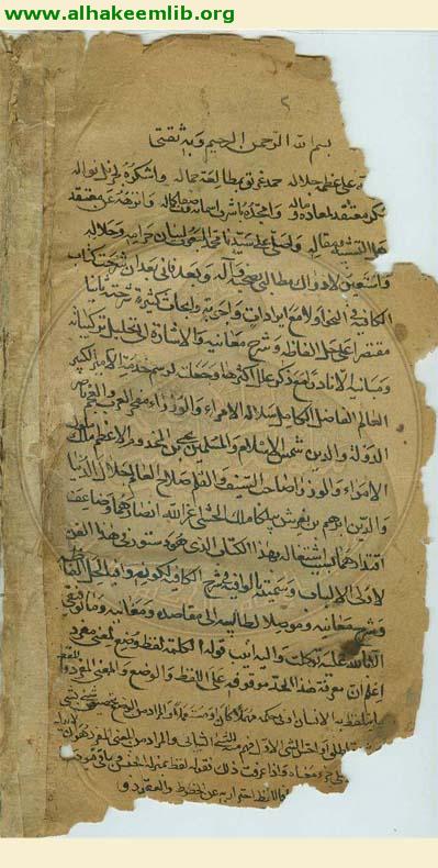 الوافية في شرح الكافية