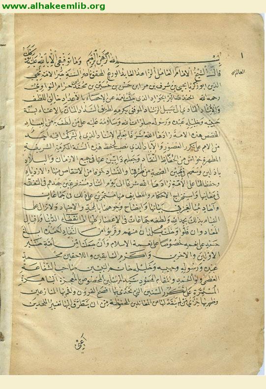 شرح صحيح مسلم