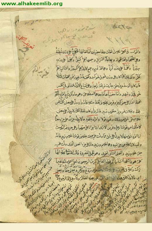 شرح شذور الذهب