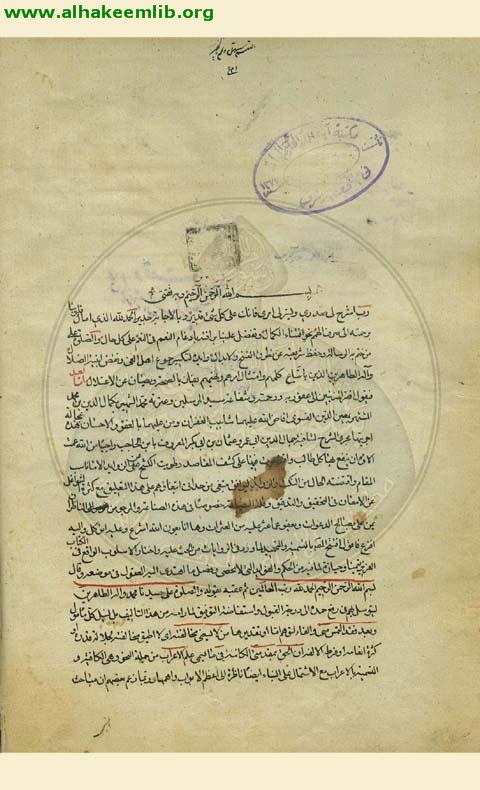 القيود الوافية في شرح الشافية