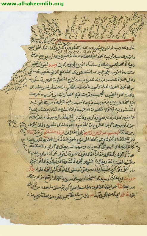 الفوائد الشنشورية