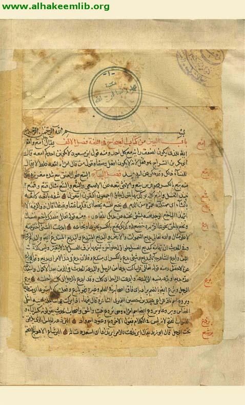 صحاح اللغة